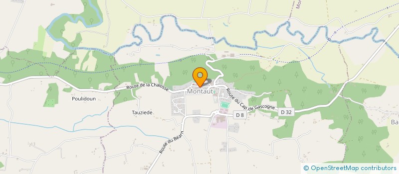 localisation de l'entreprise COMMUNE DE MONTAUT à MONTAUT