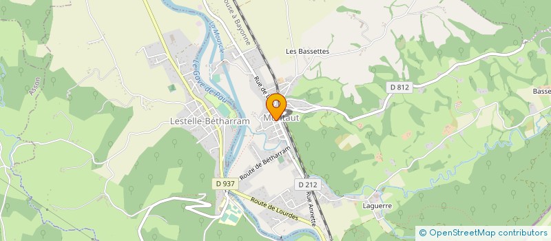 localisation de l'entreprise COMMUNE DE MONTAUT à MONTAUT