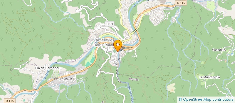 localisation de l'entreprise COMMUNE DE MONTBOLO  MONTBOLO