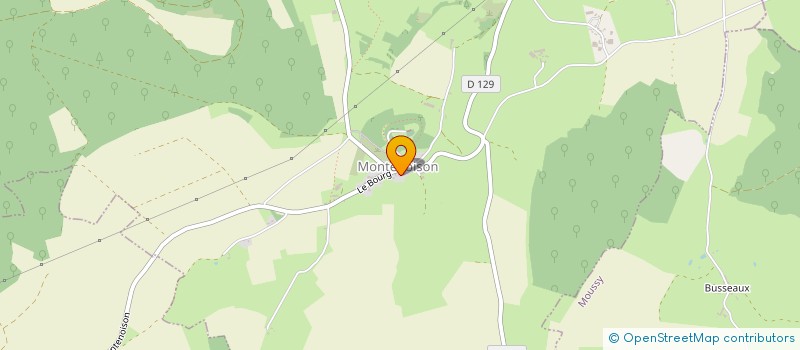 localisation de l'entreprise COMMUNE DE MONTENOISON à MONTENOISON