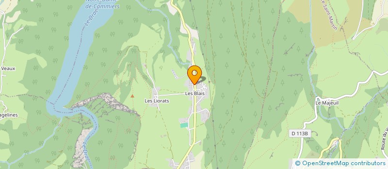 localisation de l'entreprise COMMUNE DE MONTEYNARD  MONTEYNARD