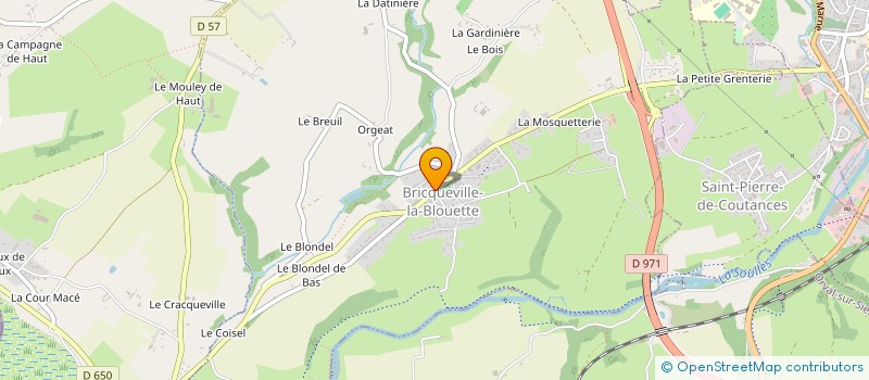 localisation de l'entreprise COMMUNE DE MONTHUCHON  MONTHUCHON