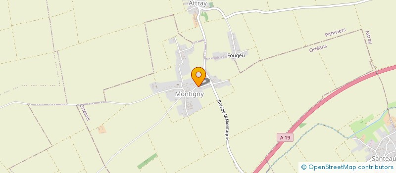 localisation de l'entreprise COMMUNE DE MONTIGNY à MONTIGNY