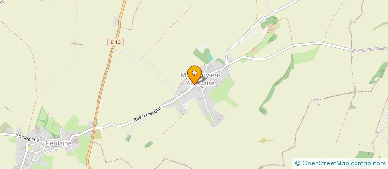 localisation de l'entreprise COMMUNE DE MONTIGNY EN ARROUAISE  MONTIGNY-EN-ARROUAISE