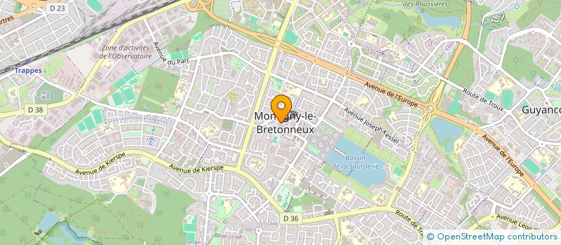 localisation de l'entreprise COMMUNE DE MONTIGNY LE BRETONNEUX à MONTIGNY-LE-BRETONNEUX