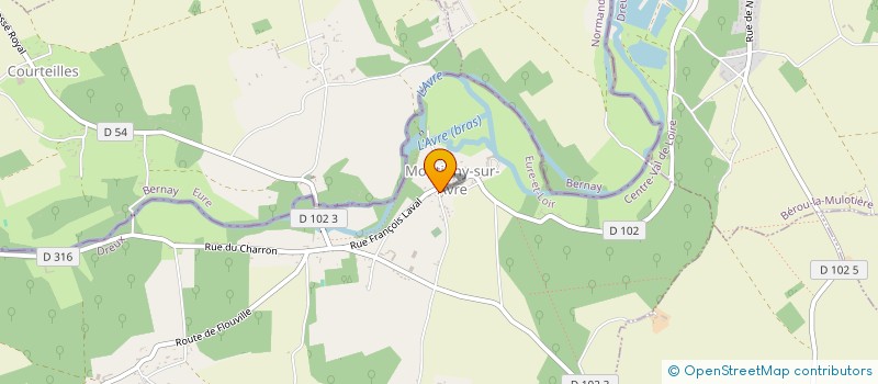 localisation de l'entreprise COMMUNE DE MONTIGNY SUR AVRE à MONTIGNY-SUR-AVRE