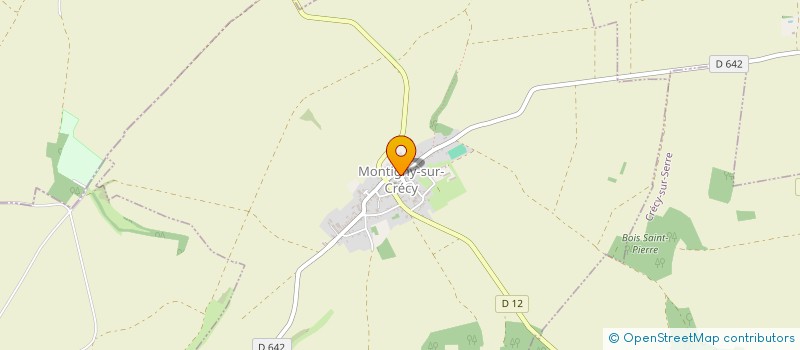 localisation de l'entreprise COMMUNE DE MONTIGNY SUR CRECY  MONTIGNY-SUR-CRECY