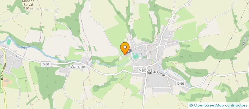 localisation de l'entreprise COMMUNE DE MONTIGNY SUR L'HALLUE  MONTIGNY-SUR-L'HALLUE