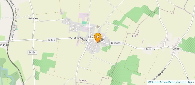 localisation de l'entreprise COMMUNE DE MONTILS  MONTILS