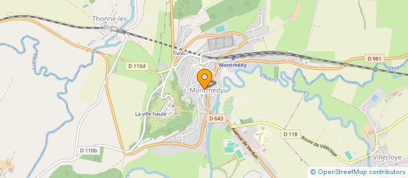 localisation de l'entreprise COMMUNE DE MONTMEDY à MONTMEDY
