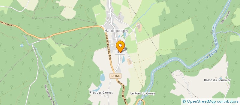 localisation de l'entreprise COMMUNE DE MONTMOTIER  MONTMOTIER