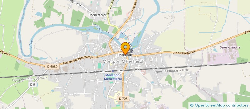 localisation de l'entreprise COMMUNE DE MONTPON MENESTEROL à MONTPON-MENESTEROL