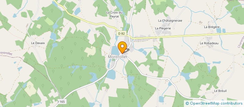 localisation de l'entreprise COMMUNE DE MONTROLLET à MONTROLLET