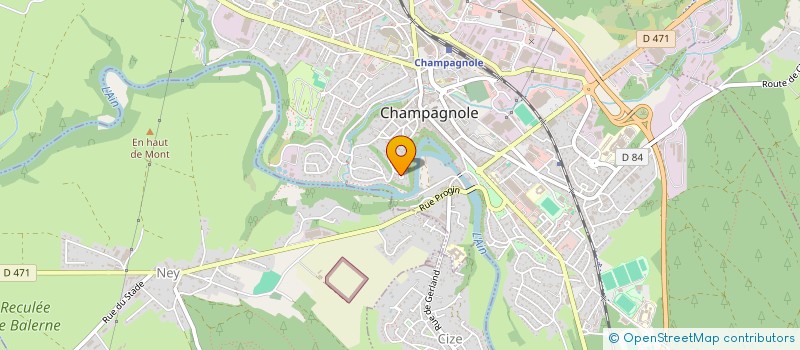 localisation de l'entreprise COMMUNE DE MONTROND à MONTROND