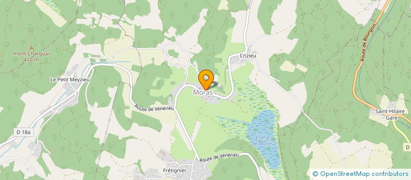 localisation de l'entreprise COMMUNE DE MORAS  MORAS
