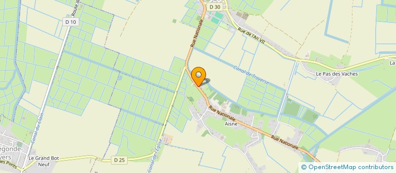 localisation de l'entreprise COMMUNE DE MOREILLES  MOREILLES