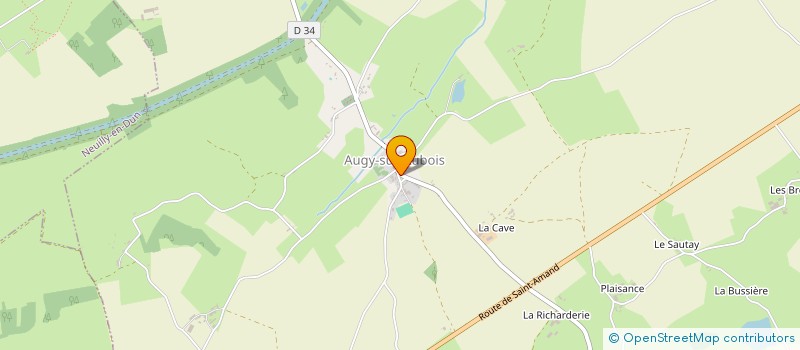 localisation de l'entreprise COMMUNE DE MORNAY SUR ALLIER  MORNAY-SUR-ALLIER