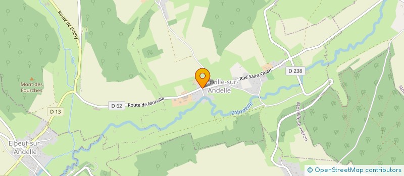 localisation de l'entreprise COMMUNE DE MORVILLE-LE-HERON à MORVILLE-SUR-ANDELLE