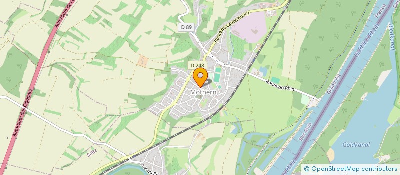 localisation de l'entreprise COMMUNE DE MOTHERN  MOTHERN