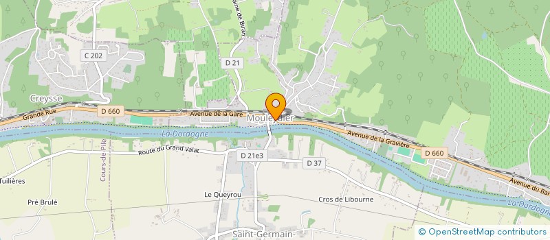 localisation de l'entreprise COMMUNE DE MOULEYDIER à MOULEYDIER