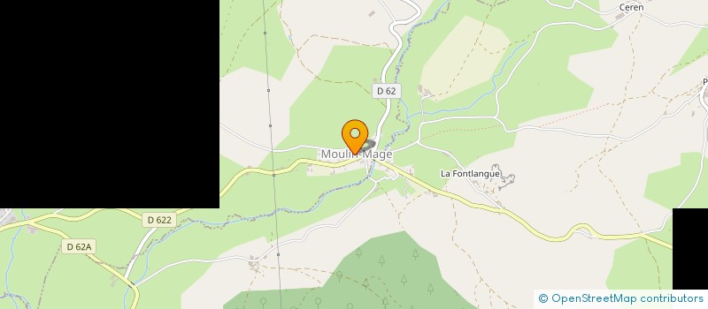 localisation de l'entreprise COMMUNE DE MOULIN MAGE  MOULIN-MAGE