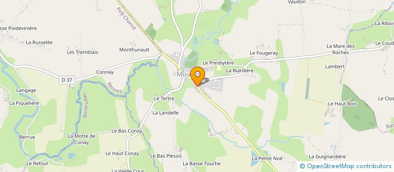 localisation de l'entreprise COMMUNE DE MOULINS  MOULINS