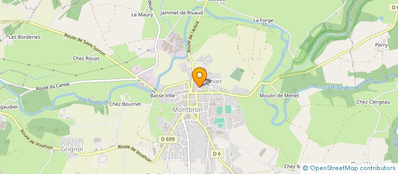 localisation de l'entreprise COMMUNE DE MOULINS-SUR-TARDOIRE à MOULINS-SUR-TARDOIRE