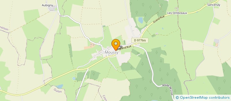 localisation de l'entreprise COMMUNE DE MOUSSY  MOUSSY