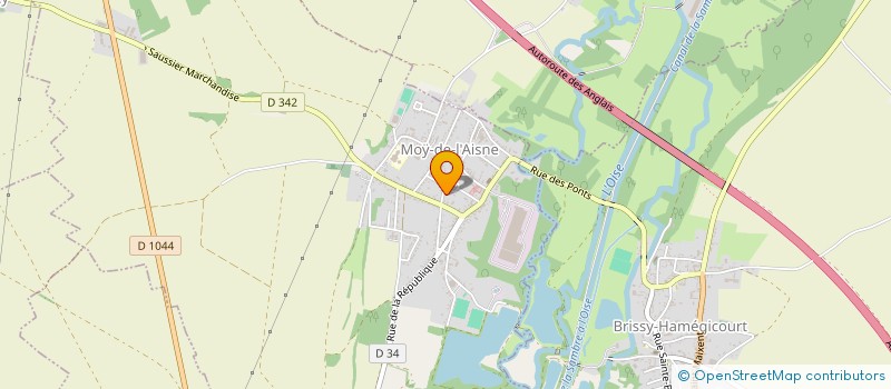 localisation de l'entreprise COMMUNE DE MOY DE L'AISNE à MOY-DE-L'AISNE