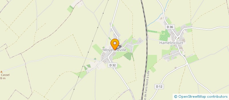 localisation de l'entreprise COMMUNE DE MOYENNEVILLE  MOYENNEVILLE