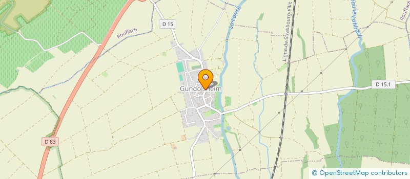 localisation de l'entreprise COMMUNE DE MUNWILLER  MUNWILLER