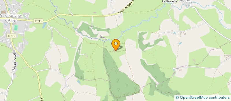 localisation de l'entreprise COMMUNE DE MURAT  MURAT