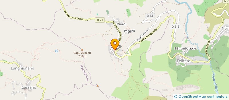 localisation de l'entreprise COMMUNE DE MURO  MURO