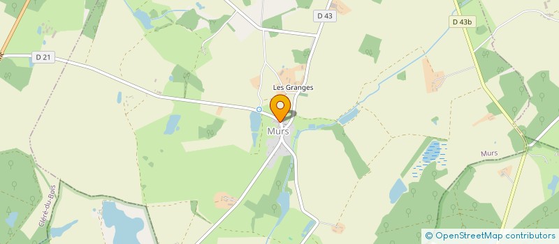 localisation de l'entreprise COMMUNE DE MURS à MURS