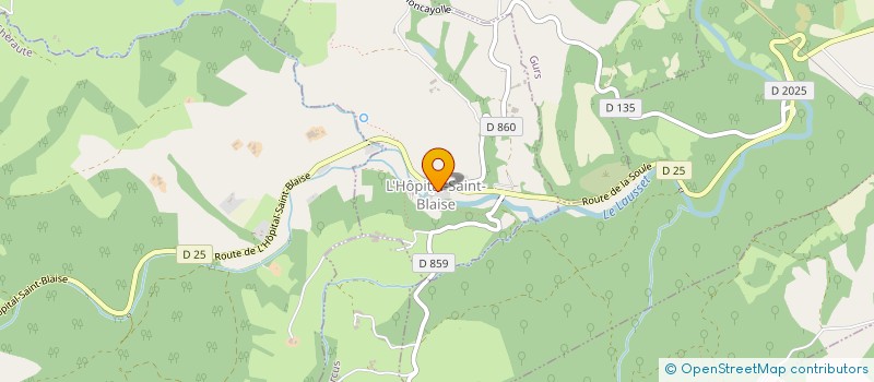 localisation de l'entreprise COMMUNE DE MUSCULDY  MUSCULDY