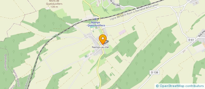 localisation de l'entreprise COMMUNE DE NAMPS MAISNIL  NAMPS-MAISNIL