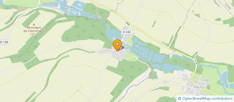 localisation de l'entreprise COMMUNE DE NAMPTY  NAMPTY