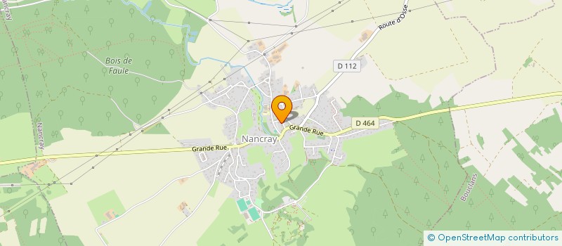 localisation de l'entreprise COMMUNE DE NANCRAY  NANCRAY