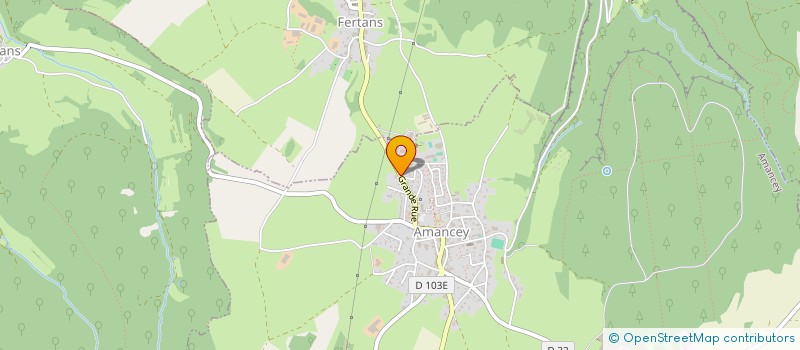 localisation de l'entreprise COMMUNE DE NANS SOUS SAINTE ANNE  NANS-SOUS-SAINTE-ANNE