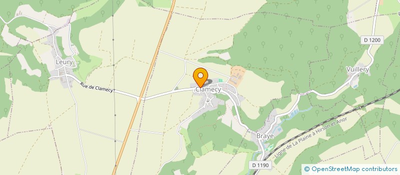 localisation de l'entreprise COMMUNE DE NANTEUIL LA FOSSE  NANTEUIL-LA-FOSSE