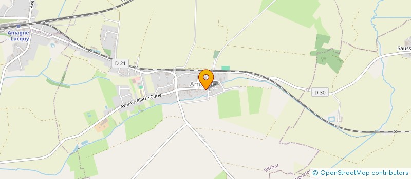 localisation de l'entreprise COMMUNE DE NANTEUIL SUR AISNE  NANTEUIL-SUR-AISNE