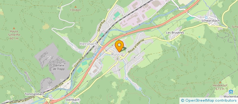 localisation de l'entreprise COMMUNE DE NATZWILLER  NATZWILLER