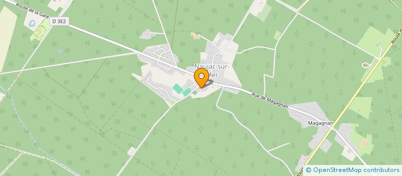 localisation de l'entreprise COMMUNE DE NAUJAC SUR MER  NAUJAC-SUR-MER