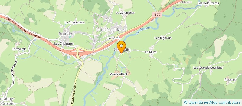 localisation de l'entreprise COMMUNE DE NAVOUR-SUR-GROSNE à NAVOUR-SUR-GROSNE