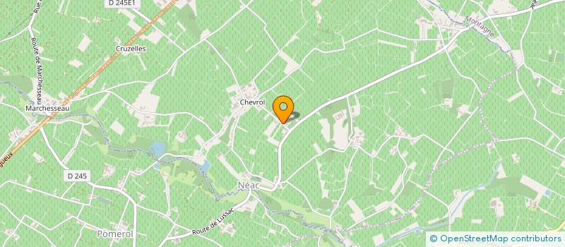 localisation de l'entreprise COMMUNE DE NEAC  NEAC