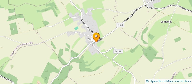 localisation de l'entreprise COMMUNE DE NEUFBOSC  NEUFBOSC