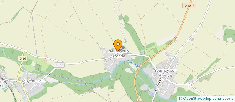 localisation de l'entreprise COMMUNE DE NEUFVY SUR ARONDE  NEUFVY-SUR-ARONDE