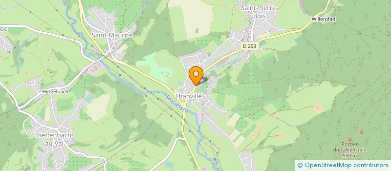 localisation de l'entreprise COMMUNE DE NEUVE EGLISE  NEUVE-EGLISE