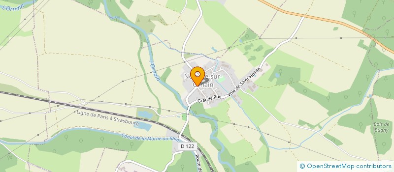 localisation de l'entreprise COMMUNE DE NEUVILLE SUR ORNAIN à NEUVILLE-SUR-ORNAIN