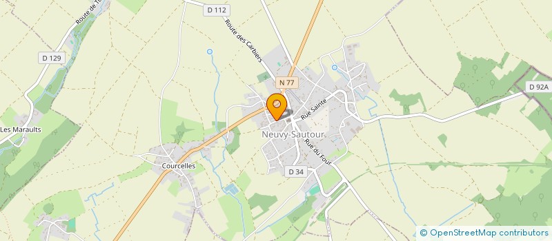 localisation de l'entreprise COMMUNE DE NEUVY-SAUTOUR  NEUVY-SAUTOUR